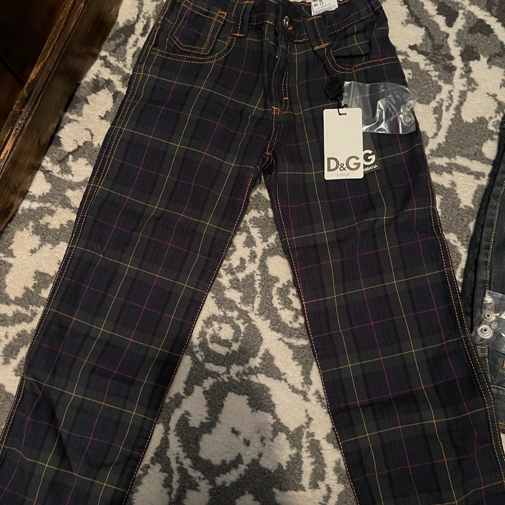Dolce and Gabbana checkered pant